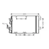 Condenseur de Climatisation pour OPEL ASTRA H 2004-2007, OEM: 93178959, Neuf