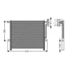 Condenseur de Climatisation pour BMW X3 E83 2004-2006, OEM: 17113400400, Neuf