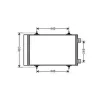 Condenseur de Climatisation pour FIAT SCUDO II 2007-2016, OEM: 1440143080, Neuf