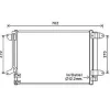 Condenseur de Climatisation pour VOLKSWAGEN NEW BEETLE ph.3 2012-2016, OEM: 5C0816411, Neuf