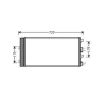 Condenseur de Climatisation pour DACIA DUSTER I ph.1 2010-2013, OEM: 8200880551, Neuf