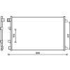 Condenseur de Climatisation pour NISSAN QASHQAI I ph.1 2007-2010, OEM: 92100JD000, Neuf