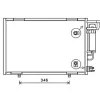 Condenseur de Climatisation pour FORD B-MAX depuis 2012, OEM: 1756414, Neuf