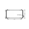 Condenseur de Climatisation pour PEUGEOT 407 2004-2007, OEM: 6455EY, Neuf
