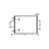 Condenseur de Climatisation pour RENAULT TRAFIC II ph.2 2006-2014, OEM: 4419021, Neuf