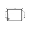 Condenseur de Climatisation pour VOLKSWAGEN PASSAT B6 2005-2010, OEM: 3C0820411D, Neuf