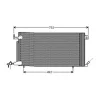 Condenseur de Climatisation pour PEUGEOT 306 ph.2 1997-1999, OEM: 6455AW, Neuf