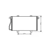 Condenseur de Climatisation pour RENAULT MASTER II ph.1 1997-2003, OEM: 2765000QAF, Neuf