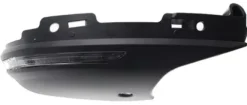 Coque rétroviseur droite inférieure avec feu clignotant pour RENAULT CAPTUR II depuis 2020, avec feu courtoisie, Noire, Neuve