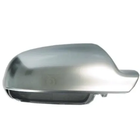 Coque rétroviseur extérieur droit chromé en aluminium pour AUDI A5 I phase 1, 2007-2011, Lane Assist, neuve