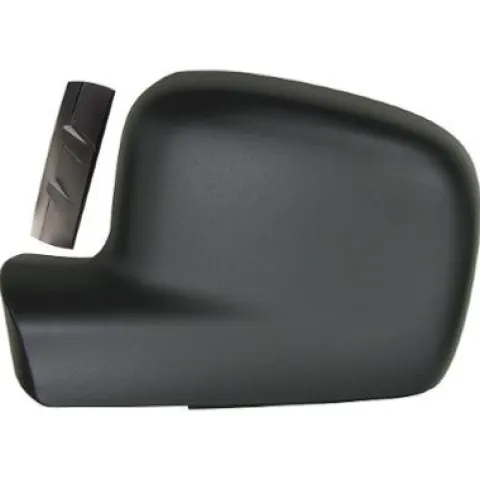 Coque rétroviseur gauche pour VOLKSWAGEN CADDY III phase 2, 2010-2015, noire, Neuve