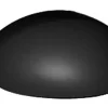 Coque rétroviseur gauche pour PEUGEOT 107 phase 1, 2005-2008, noire, Neuve