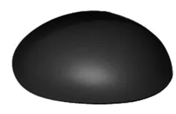 Coque rétroviseur gauche pour PEUGEOT 107 phase 1, 2005-2008, noire, Neuve