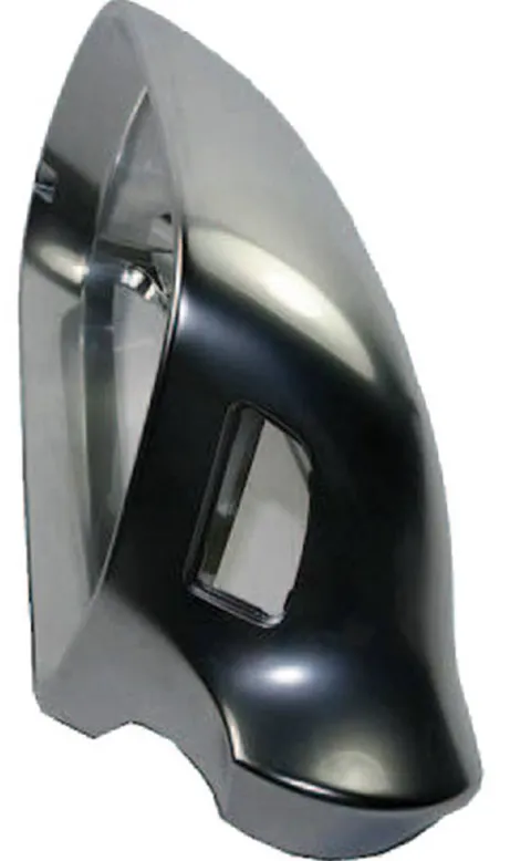 Coque rétroviseur gauche pour AUDI Q3 I phase 2, 2014-2018, Chromé en aluminium, Lane Assist, Neuve