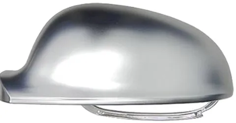 Coque rétroviseur gauche pour VOLKSWAGEN GOLF PLUS phase 2, 2009-2014 chromée, aluminium, Neuve