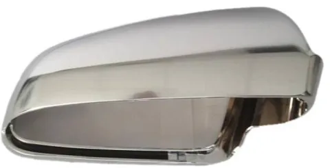 Coque rétroviseur gauche pour AUDI A3 II ph.1 (3 portes) 2003-2005, effet aluminium, Neuve