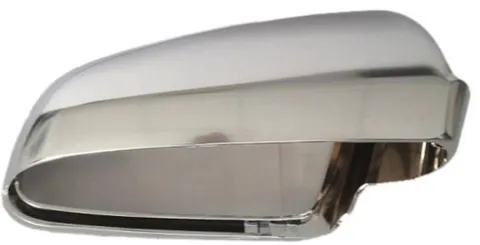 Coque rétroviseur gauche pour AUDI A4 III 2004-2007, Effet aluminium, Neuve