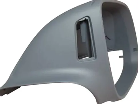 Coque rétroviseur gauche pour AUDI Q7 I ph. 2 2009-2015, avec trou lane assist, Neuve à peindre