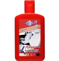 Crème nettoyante rénovateur sièges en cuir pour voiture - entretien du cuir auto 250 ml