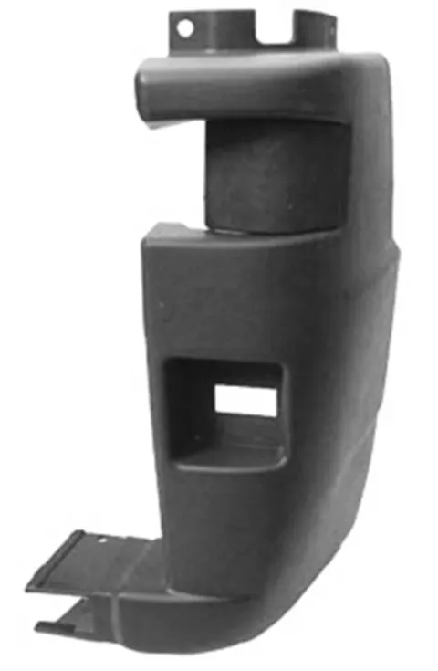 Crosse arrière droite pour PEUGEOT BOXER I phase 2, 2002-2004, grise, embout pare chocs arrière