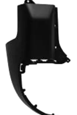 Crosse arrière gauche pour CITROËN BERLINGO II ph.2 2012-2015 (court - hayon) embout noir pare chocs