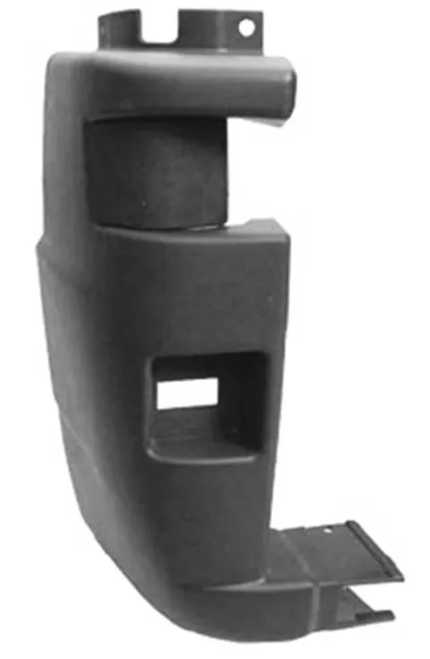 Crosse arrière gauche pour FIAT DUCATO II phase 2, 2002-2004, grise, embout pare chocs arrière
