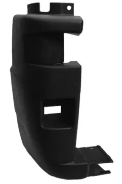 Crosse arrière gauche pour FIAT DUCATO II phase 2, 2004-2006, noire, embout pare chocs arrière