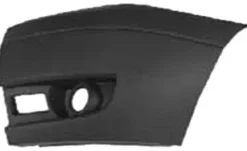 Crosse avant gauche pour FORD TRANSIT Mk7 2006-2011 gris clair, trou feu AB, embout pare chocs avant