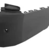 Crosse droite pare-chocs arrière pour FIAT SCUDO III depuis 2022, noire gaufrée, trou PARK ASSIST + supports, empattement long, Neuve