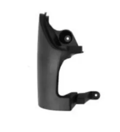 Crosse pare chocs arrière gauche pour RENAULT KANGOO II phase 2 2013-2020, noir, 2 portes de chargement, Neuf