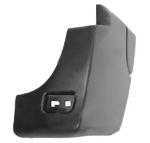 Crosse pare chocs arrière droit pour RENAULT MASTER III phase 3, depuis 2019, noire, embout Neuf