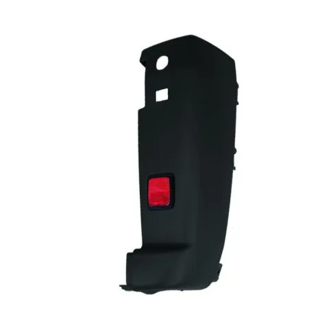 Crosse pare chocs arrière droit pour PEUGEOT BOXER II phase 2 depuis 2014, gris foncé, réflecteur, court