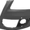 Crosse pare chocs avant gauche AUDI Q5 I phase 1 2008-2012, avec 1 trou capteurs, Neuf à peindre