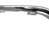 Enjoliveur grille de calandre droite pour PEUGEOT 107 phase 3, 2012-2014, moulure chromée, pare chocs avant, Neuve