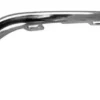 Enjoliveur grille de calandre gauche pour PEUGEOT 107 phase 3, 2012-2014, moulure chromée, pare