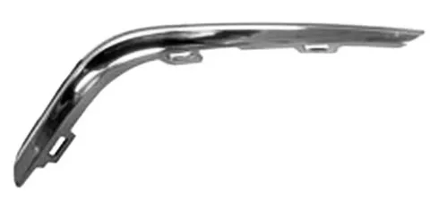 Enjoliveur grille de calandre gauche pour PEUGEOT 107 phase 3, 2012-2014, moulure chromée, pare