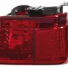 Feu antibrouillard arrière droit pour OPEL MERIVA A phase 2, 2006-2010, rouge fumé, Neuf