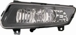 Feu antibrouillard avant gauche pour VOLKSWAGEN POLO V ph.1 2009-2014 H8 noir, GTI, pare chocs avant