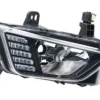 Feu antibrouillard avant gauche à LED pour VOLKSWAGEN POLO VI phase 1 2017-2021, feu de jours, corps noir, Neuf