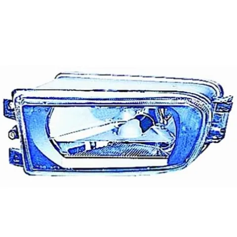 Feu antibrouillard avant gauche pour BMW Serie 5 E39 1995-2003, verre lisse, H7, Neuf