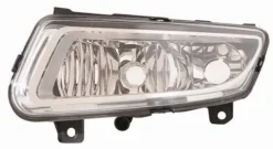 Feu antibrouillard avant gauche pour VOLKSWAGEN POLO V ph.1 2009-2014 H8, chromé, feu de jour diurne