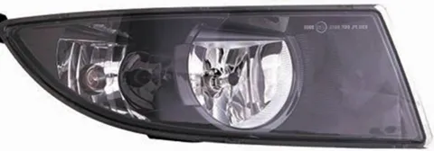 Feu antibrouillard droit pour SKODA FABIA II ph. 2 2010-2014, HB4, Corps noir, Mod. Sport, Neuf