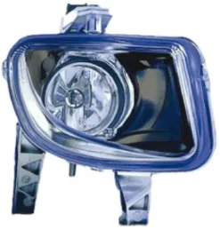 Feu antibrouillard droit pour FIAT GRANDE PUNTO depuis 2005, H1, noir, pare chocs avant, Neuf