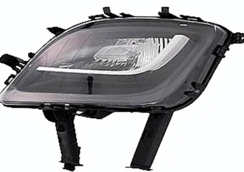 Feu antibrouillard gauche pour OPEL ASTRA J 2010-2012, H3, Corps Noir, Neuf