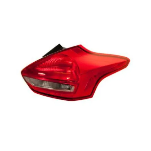 Feu arrière droit à LED pour FORD FOCUS III phase 2 2014-2018, rouge/incolore, modèle 5 portes, Neuf