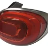 Feu arrière droit à LED pour FIAT 500L Trekking, 2013-2017, cadre satiné, Neuf