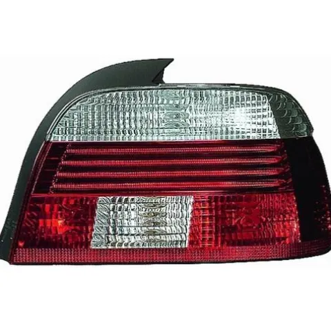 Feu arrière droit à LED pour BMW Serie 5 E39 1995-2003, Rouge/Blanc, Neuf
