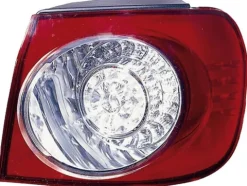 Feu arrière droit extérieur pour VOLKSWAGEN GOLF PLUS phase 1, 2005-2009, à led, partie sur aile