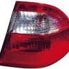 Feu arrière droit extérieur pour MERCEDES CLASSE E (W211) de 2002 à 2006, Mod. BREAK CLASSIC, incolore-rouge, Neuf