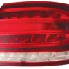 Feu arrière droit extérieur à LED pour MERCEDES CLASSE E (W212) de 2013 à 2016, Mod. Berline, incolore-rouge, Neuf